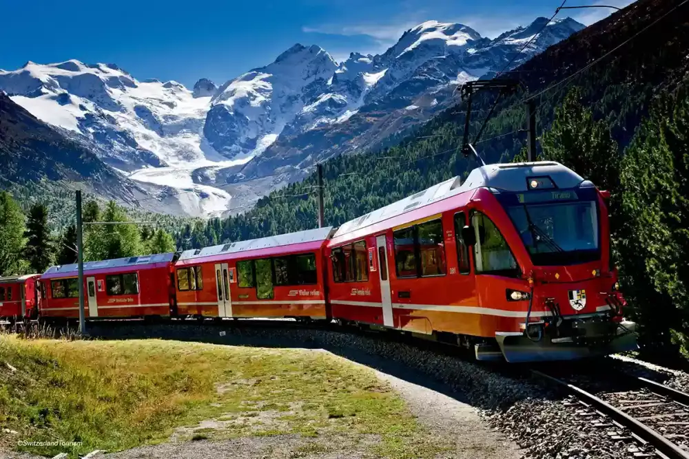 Red Train of Bernina